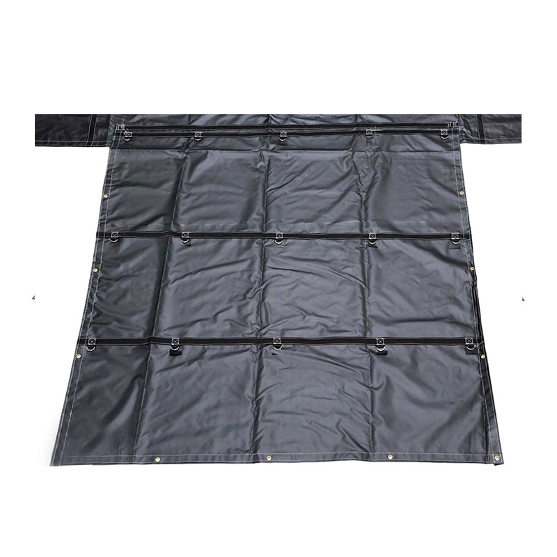 18 Oz হেভি ডিউটি ​​প্রতিরক্ষামূলক কাঠ ট্রাক Tarp