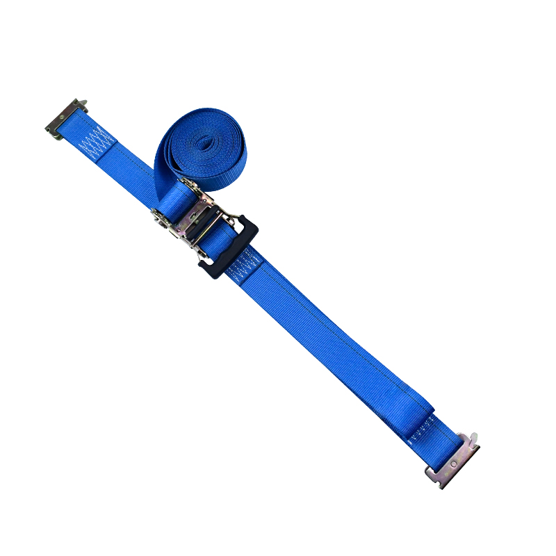 2'' X 12' স্ট্যান্ডার্ড 4' ফিক্সড এন্ড ই-ট্র্যাক র্যাচেট স্ট্র্যাপ